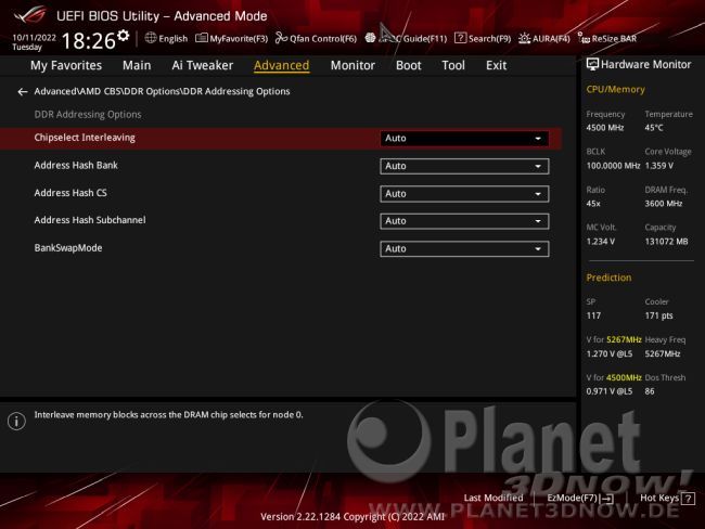 ASUS ROG Strix X670E-E Gaming WiFi: BIOS