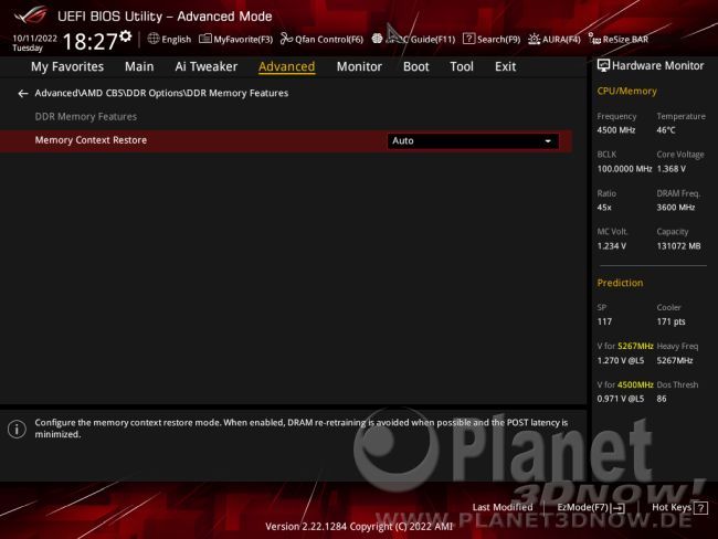 ASUS ROG Strix X670E-E Gaming WiFi: BIOS