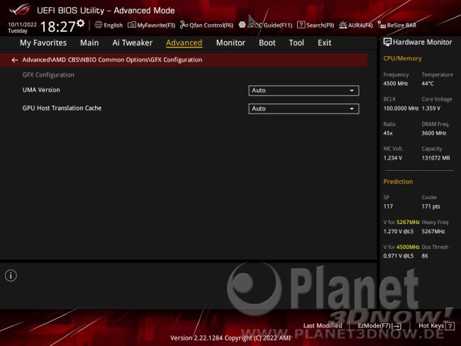ASUS ROG Strix X670E-E Gaming WiFi: BIOS