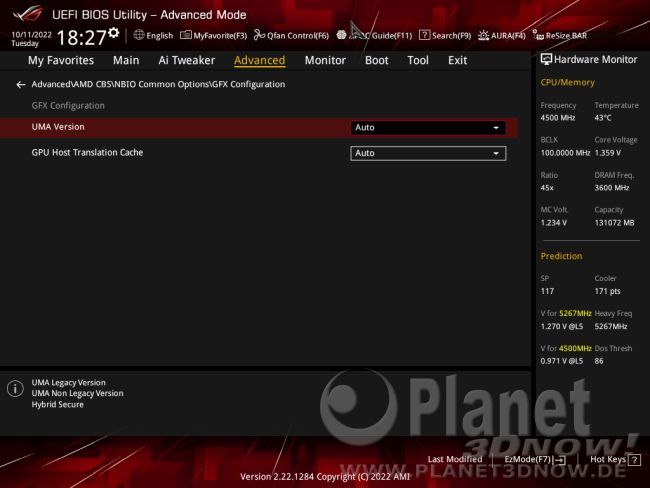 ASUS ROG Strix X670E-E Gaming WiFi: BIOS