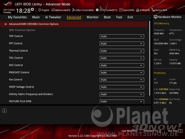 ASUS ROG Strix X670E-E Gaming WiFi: BIOS