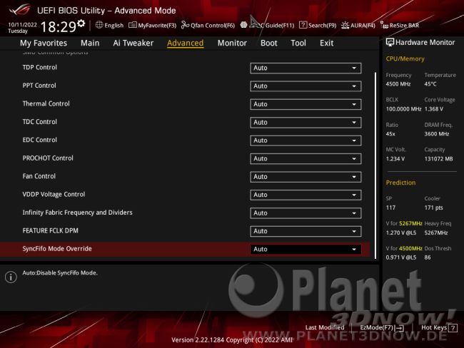 ASUS ROG Strix X670E-E Gaming WiFi: BIOS