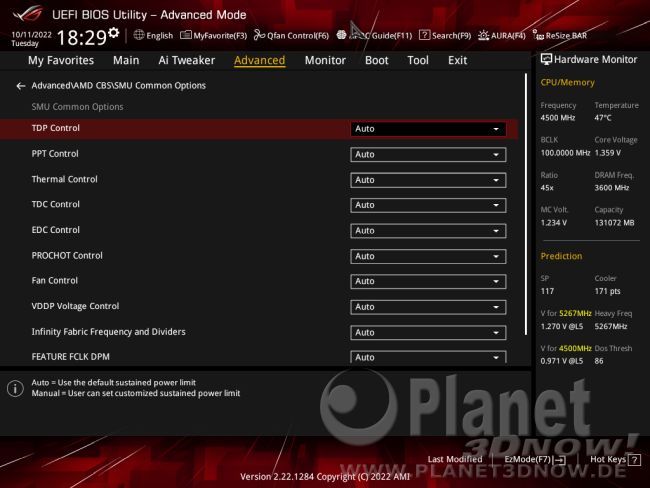 ASUS ROG Strix X670E-E Gaming WiFi: BIOS