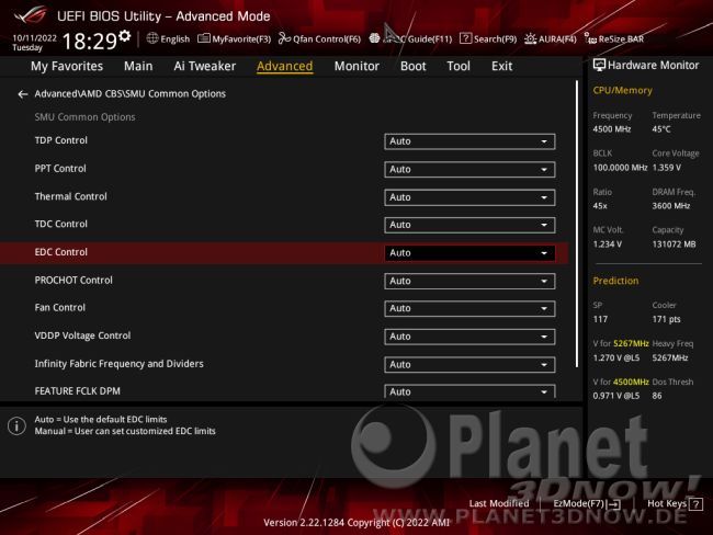 ASUS ROG Strix X670E-E Gaming WiFi: BIOS