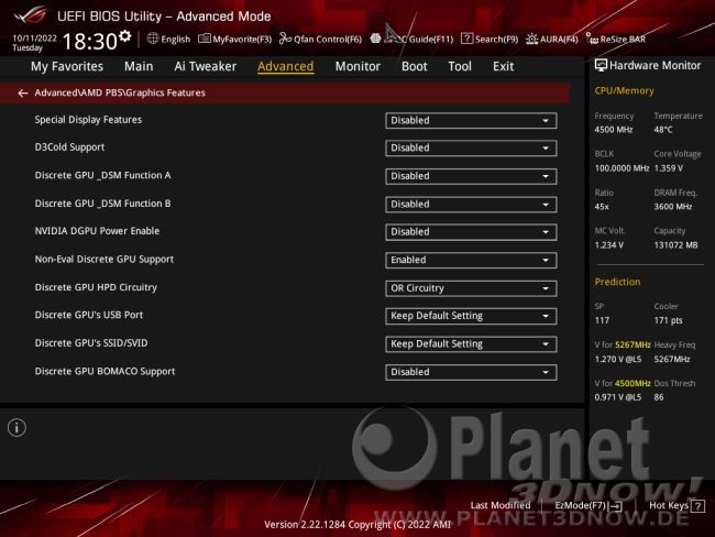 ASUS ROG Strix X670E-E Gaming WiFi: BIOS