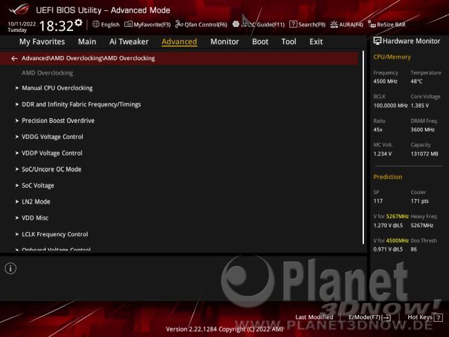 ASUS ROG Strix X670E-E Gaming WiFi: BIOS