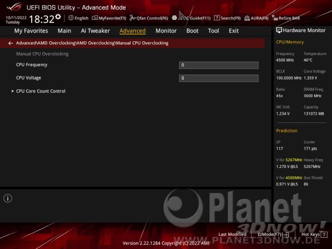 ASUS ROG Strix X670E-E Gaming WiFi: BIOS