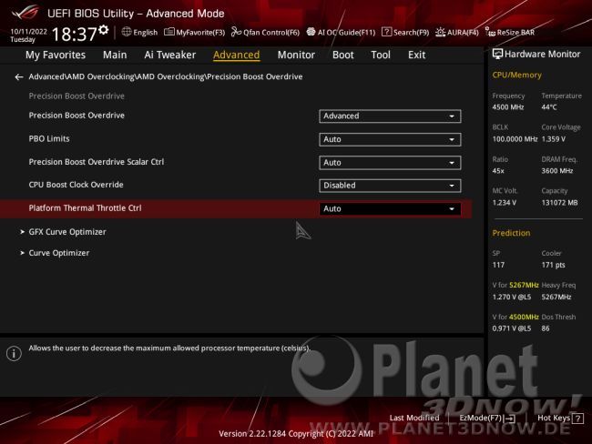 ASUS ROG Strix X670E-E Gaming WiFi: BIOS