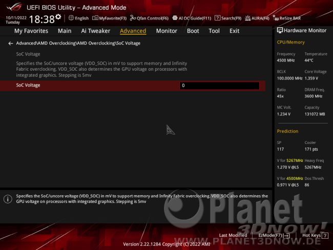 ASUS ROG Strix X670E-E Gaming WiFi: BIOS