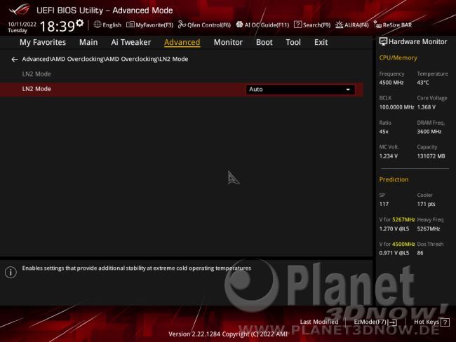 ASUS ROG Strix X670E-E Gaming WiFi: BIOS