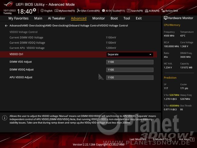 ASUS ROG Strix X670E-E Gaming WiFi: BIOS