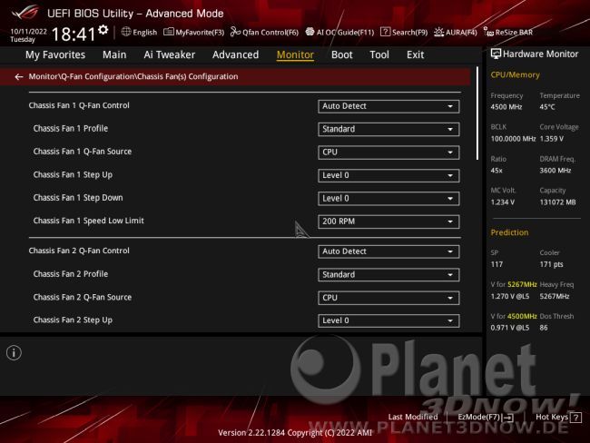 ASUS ROG Strix X670E-E Gaming WiFi: BIOS