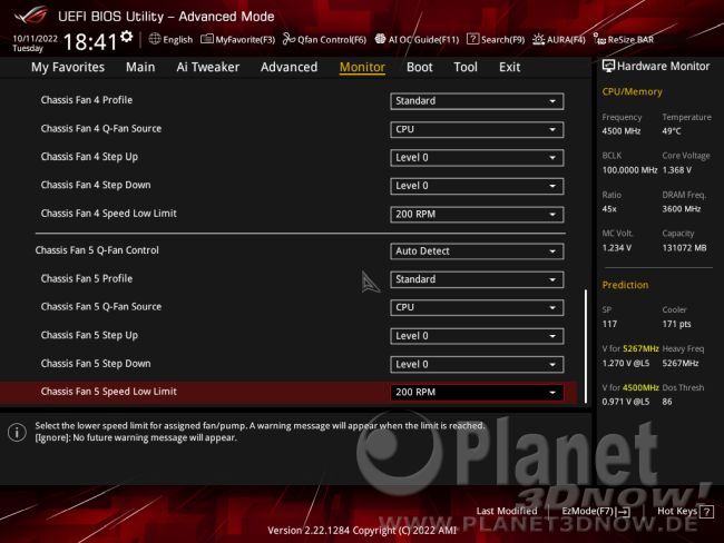 ASUS ROG Strix X670E-E Gaming WiFi: BIOS