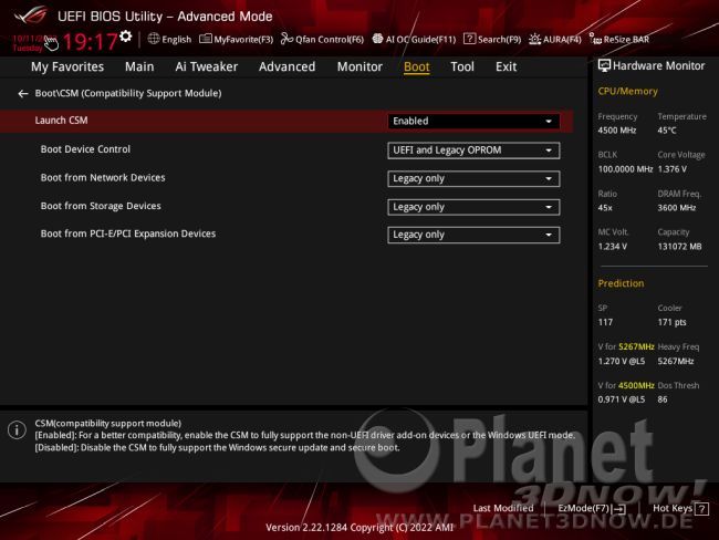 ASUS ROG Strix X670E-E Gaming WiFi: BIOS