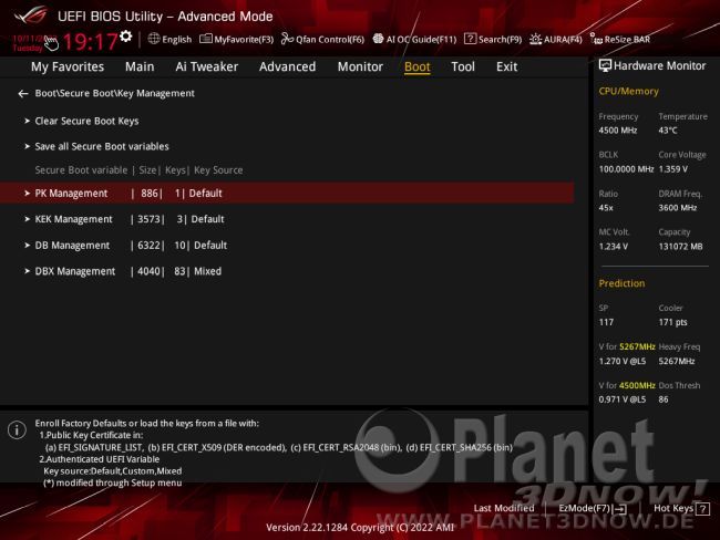ASUS ROG Strix X670E-E Gaming WiFi: BIOS