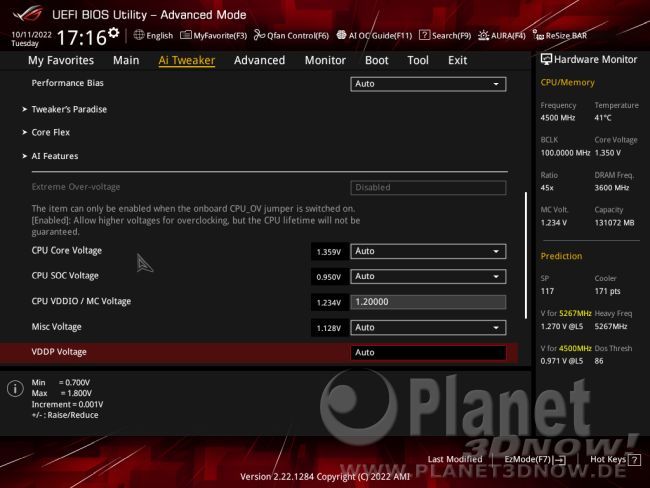 ASUS ROG Strix X670E-E Gaming WiFi: BIOS