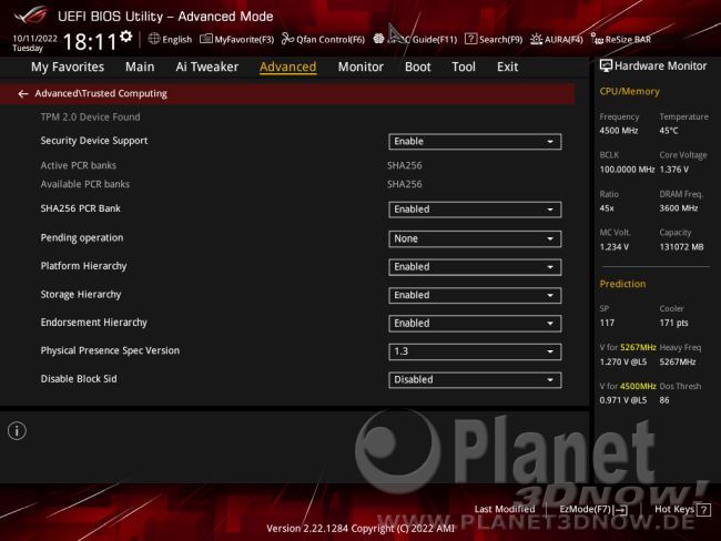 ASUS ROG Strix X670E-E Gaming WiFi: BIOS