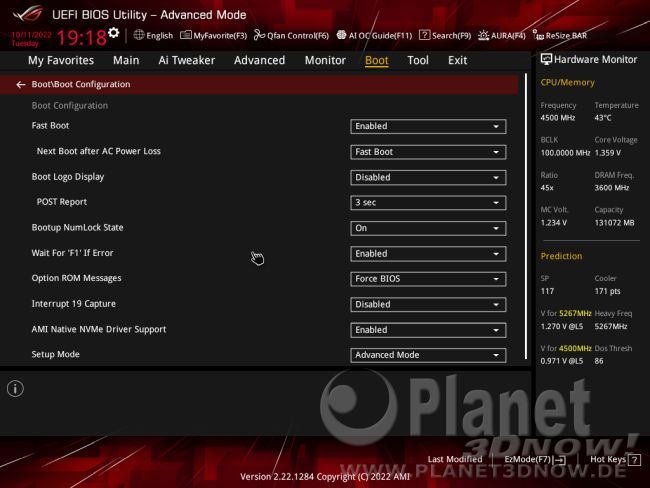 ASUS ROG Strix X670E-E Gaming WiFi: BIOS