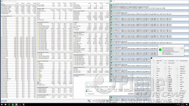 ASUS ROG Zenith Extreme: Overclocking (4,05 GHz, DDR4-3066, SMT off) - Prime