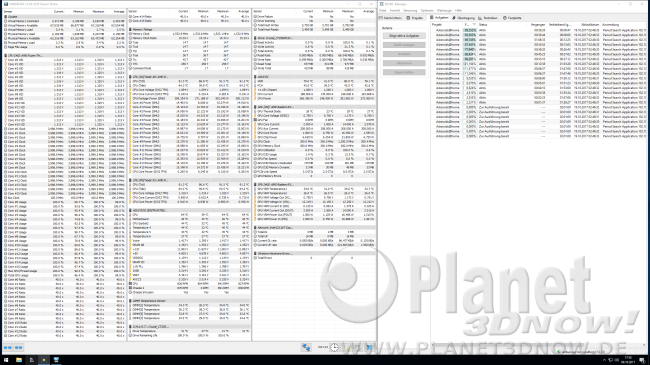 ASUS ROG Zenith Extreme: Overclocking (4 GHz, DDR4-3066, SMT off) - Asteroids@Home