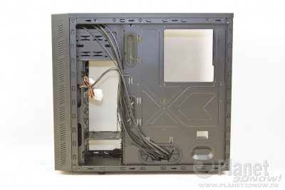 Cooler Master Silencio 452: Innenansicht Rückseite