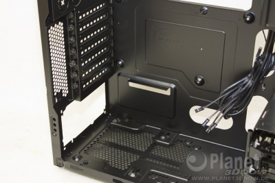 Corsair Carbide 330R: Einbauplatz Netzteil