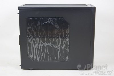 Fractal Design Arc Mini R2 - Linke Seite mit Transportschutzfolie