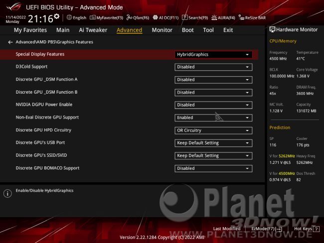 AMD Hybrid Graphics auf Sockel AM5 - BIOS-Optionen