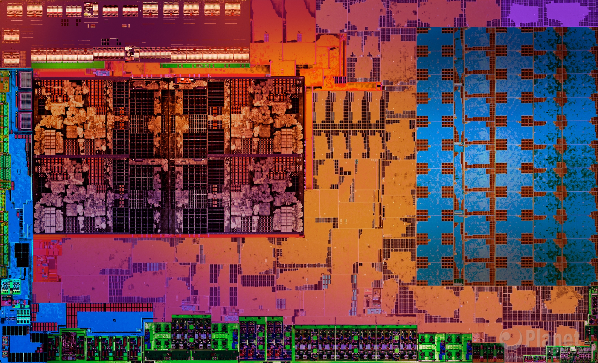 AMD Ryzen processor with Radeon Vega Graphics_Die Shot