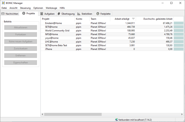 boinc host location boinc host location